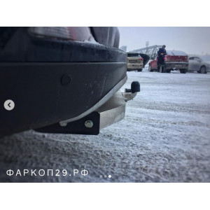 Фаркоп Балтекс Toyota RAV4 2013-2019, Тип шара F (шар и накладка из нержавеющей стали)