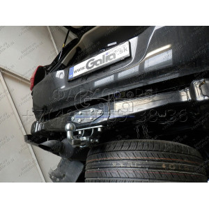 Полностью ОЦИНКОВАННЫЙ фаркоп GALIA на Toyota Land Cruiser 200 2008-, Lexus LX 2008-. Тип шара: A. Невидимый вырез бампера.